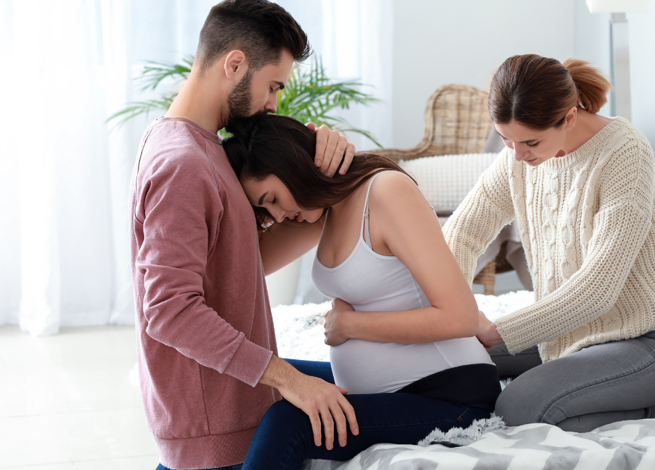 Hypnobirthing-trained doulas offer valuable support to birthing couples.